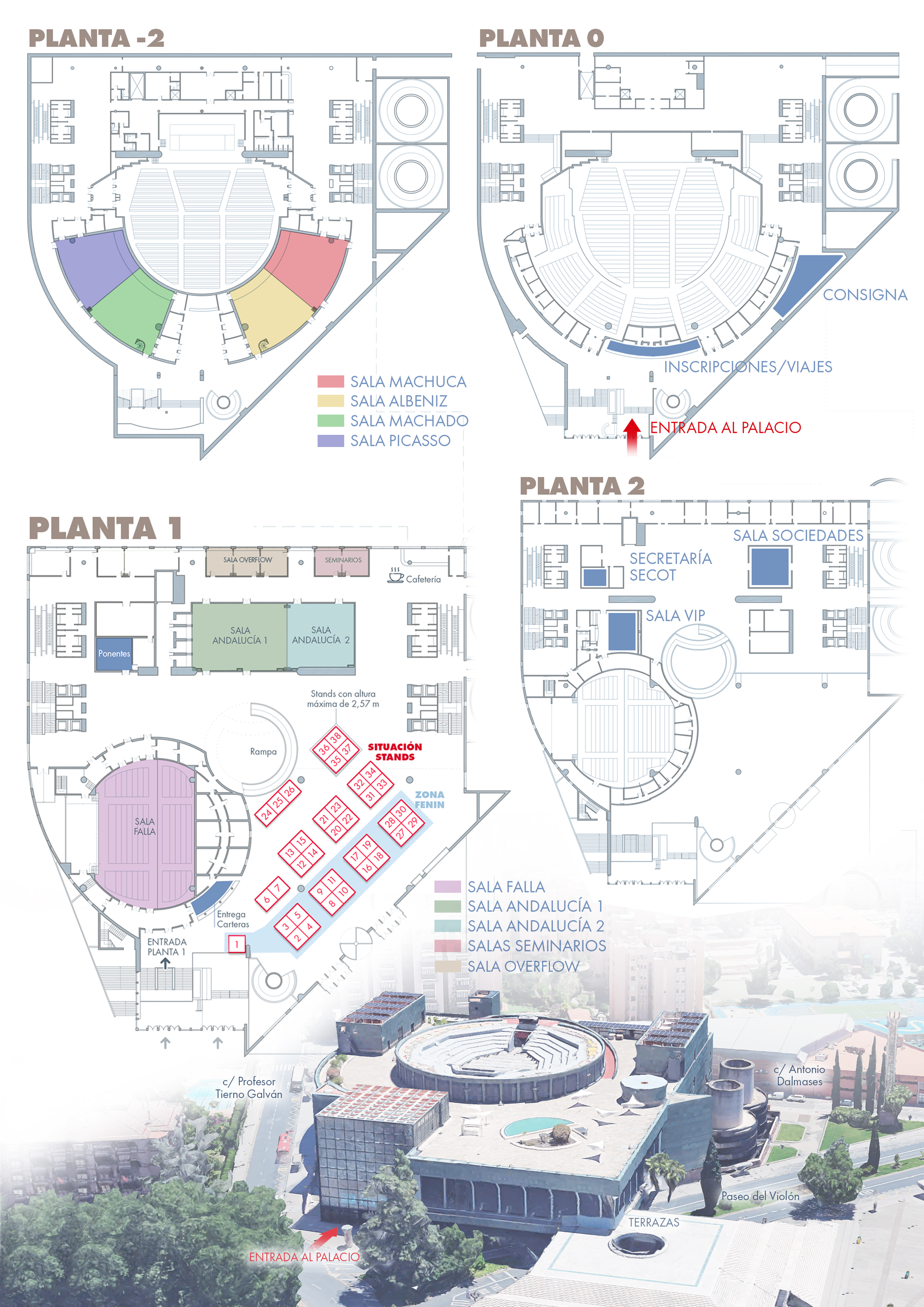 Plano Sede 61 Congreso SECOT